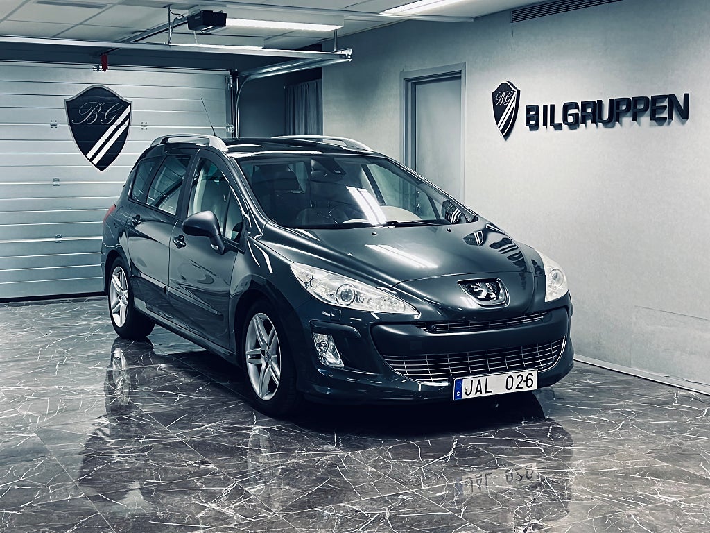 Peugeot 308 sw 1.6 THP|Drag|Värmare|Panorama|Lågmil|Nybesiktigad|