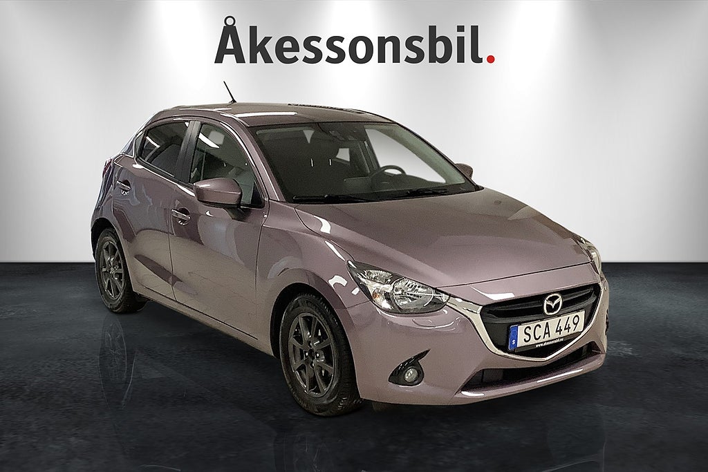 Mazda 2 1.5 SKYACTIV-G AUT, 90hk, LÅG SKATT!