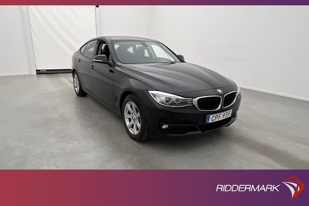 BMW 320 d xDrive Gran Turismo 184hk Sensorer Skinn Dragkrok