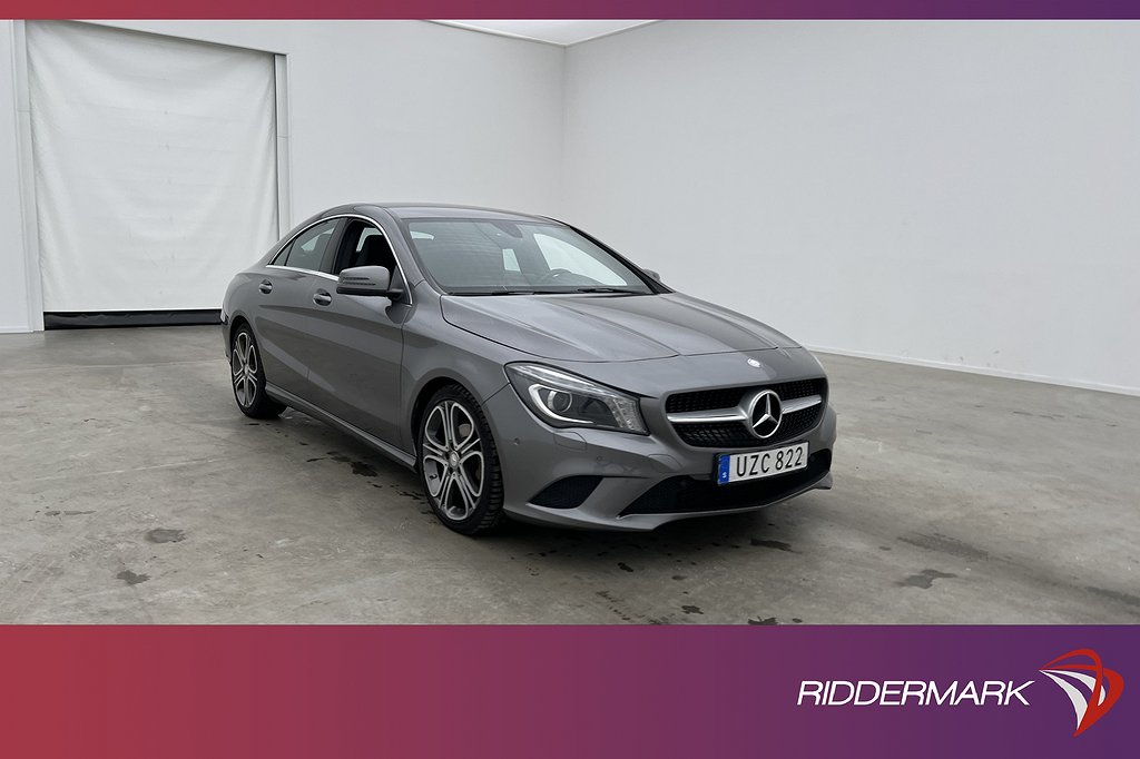 Mercedes-Benz CLA 220 CDI 177hk Progressive Kamera Halvskinn