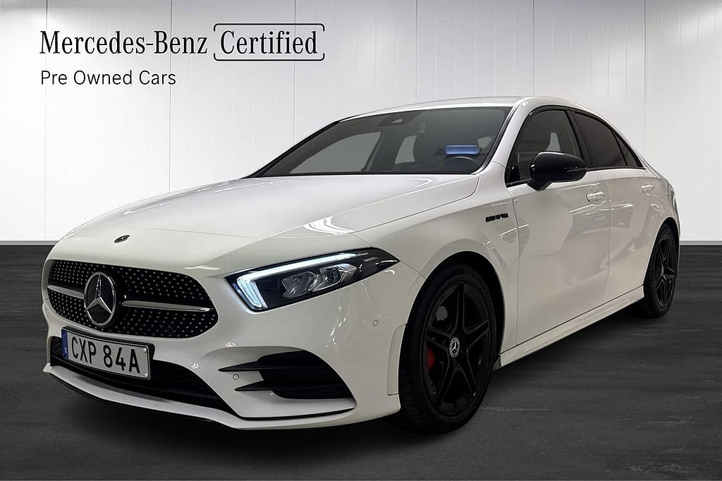 Mercedes-Benz A 200 Sedan AMG Night/Premiumpkt/Panelbelysning