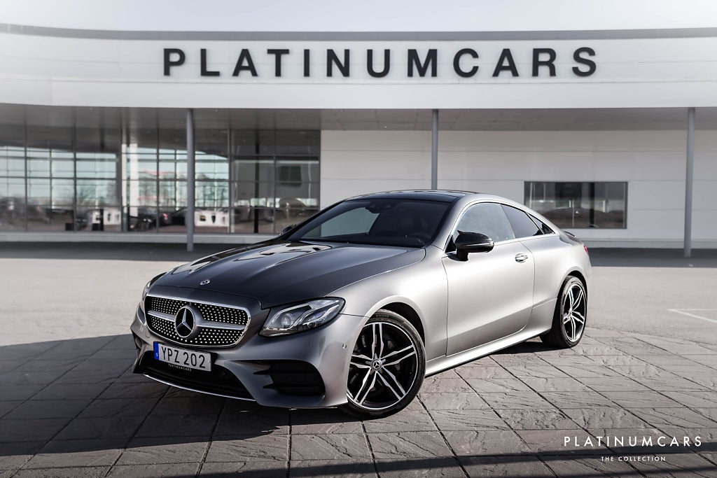 Mercedes-Benz E 400 4M Coupé AMG 333hk / Sv.såld / Burmester