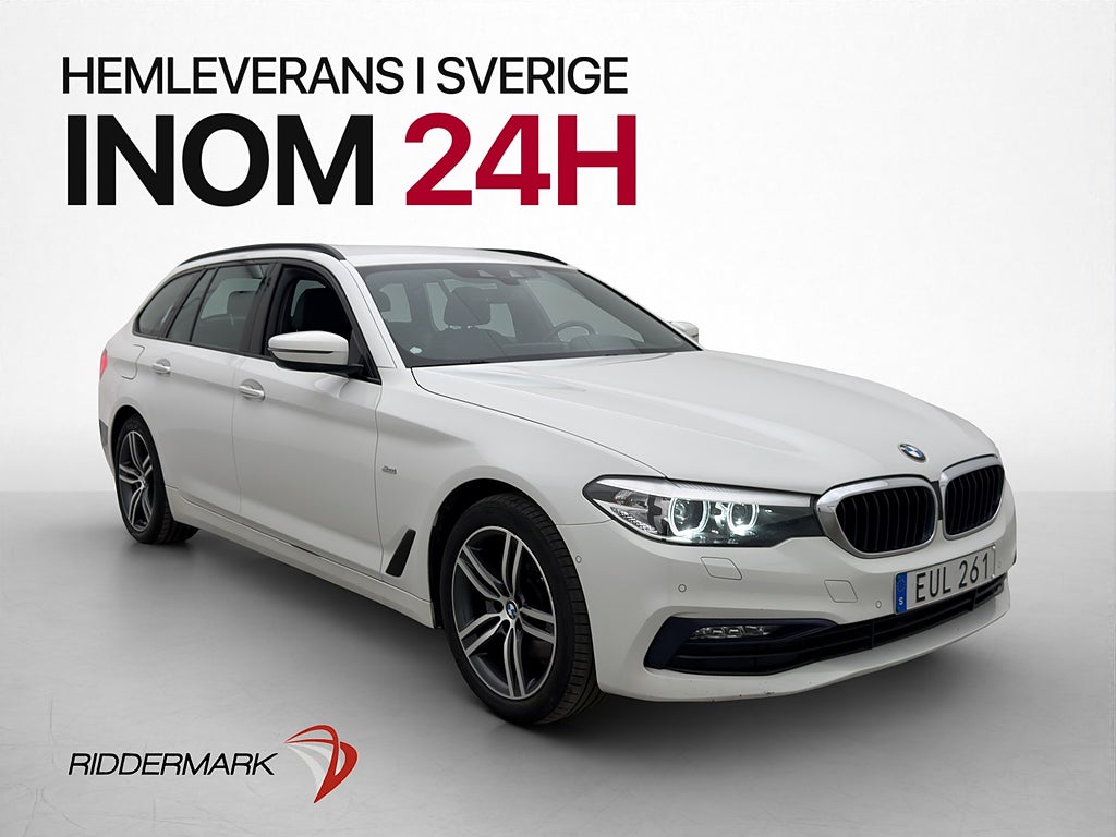 BMW 520 d xDrive 190hk Sport line Kamera Rattvärme Drag Navi