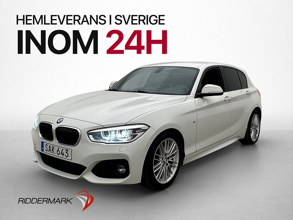BMW 118 i 136hk M Sport P Sensorer Låg Skatt 0,51L/mil