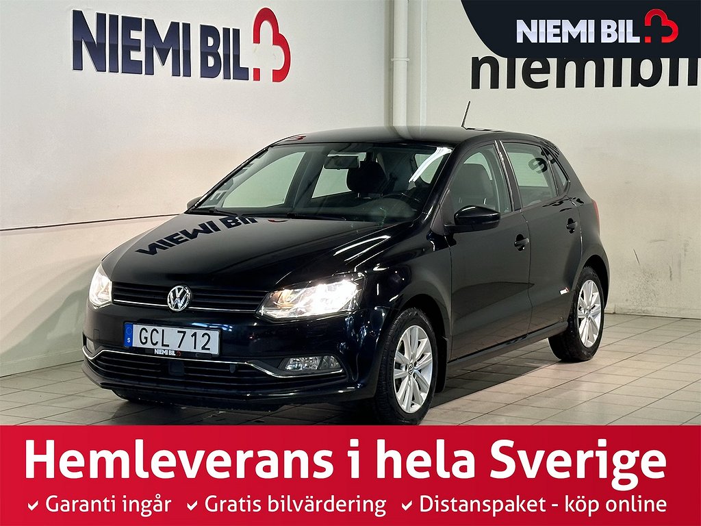 Volkswagen Polo 5-dörrar 1.2 TSI 90hk MoK S/V-hjul