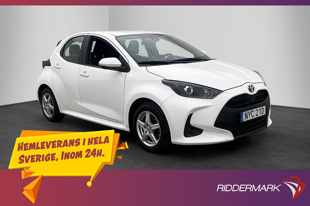 Toyota Yaris Hybrid CVT 116hk Active Kamera 0,38L/mil