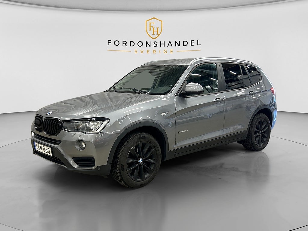 BMW X3 xDrive20d M Sport-ratt Drag Värmare Skinn Hifi Nybesikt