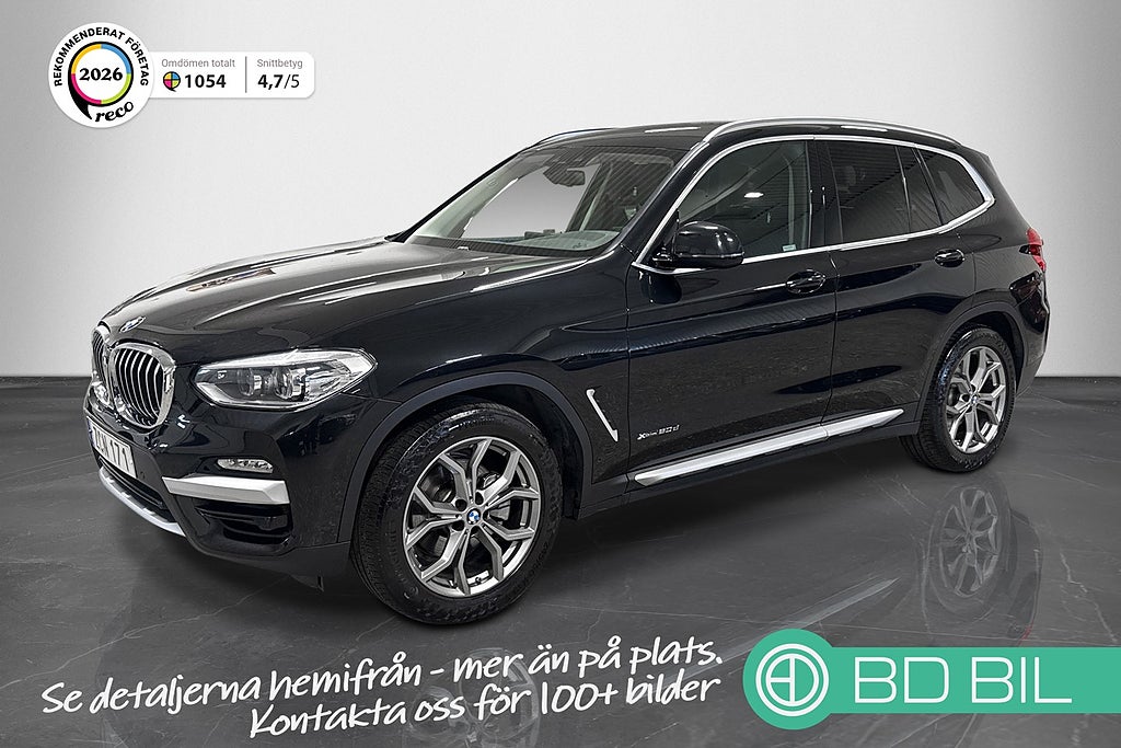 BMW X3 xDrive20d AWD VÄRMARE DRAG NAVI