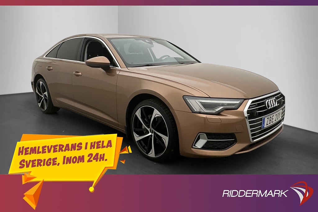 Audi A6 Sedan 40 TDI Q Proline Värmare Matrix Navi Dragkrok