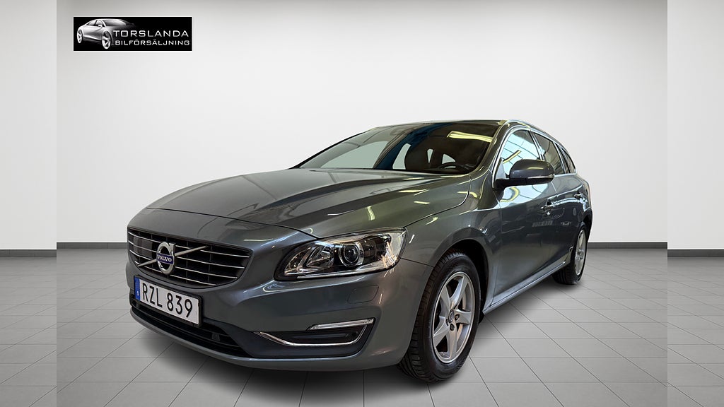 Volvo V60 D4 190 Auto Classic Summum GPS Krok Skinn Akustikrutor