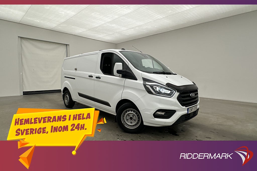 Ford transit-custom L2 130hk Värmare Drag B-Kamera CARPLAY