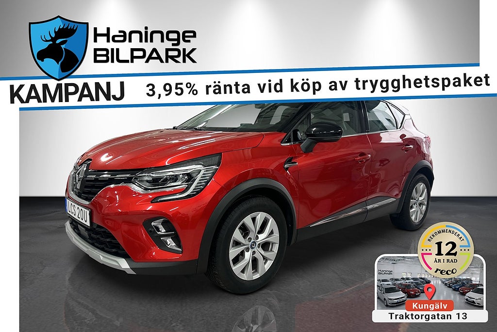 Renault Captur E-TECH Plugin-Hybrid 160/Carplay/Värmare/Superdeal3,95%