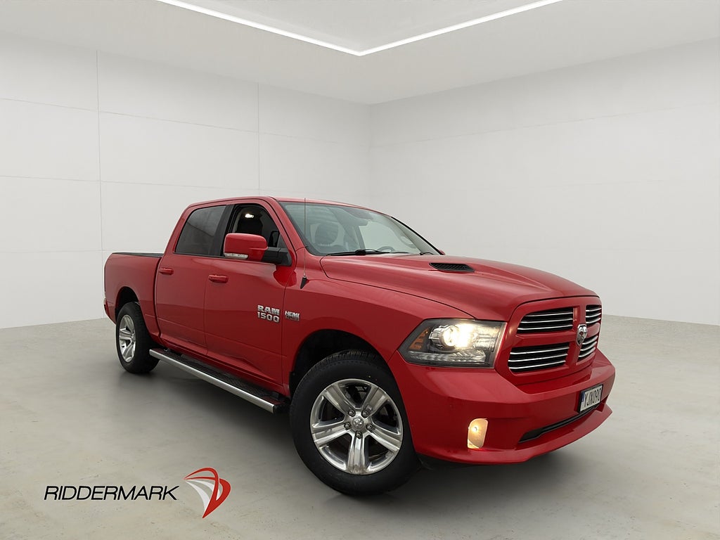 Dodge RAM 1500 Sport 5.7 4x4 Drag B-Kam Skinn Taklucka Alpin