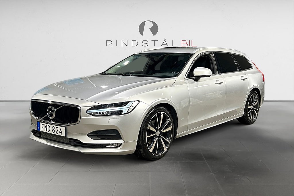 Volvo V90 D3 Geartronic 150 HK AUT MOMENTUM AWD VOC D-VÄRM DRAG