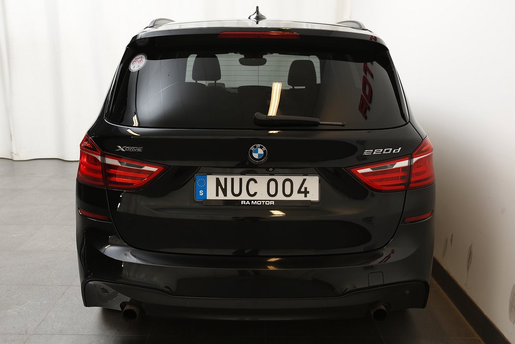 BMW 220 d xDrive Gran Tourer 190hk M-Sport Aut Drag 7-sits 2016
