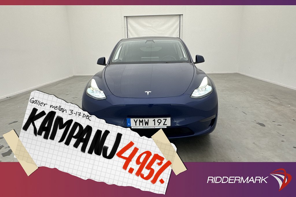 Tesla Model Y Long Range AWD Autopilot En- 4,95% Ränta