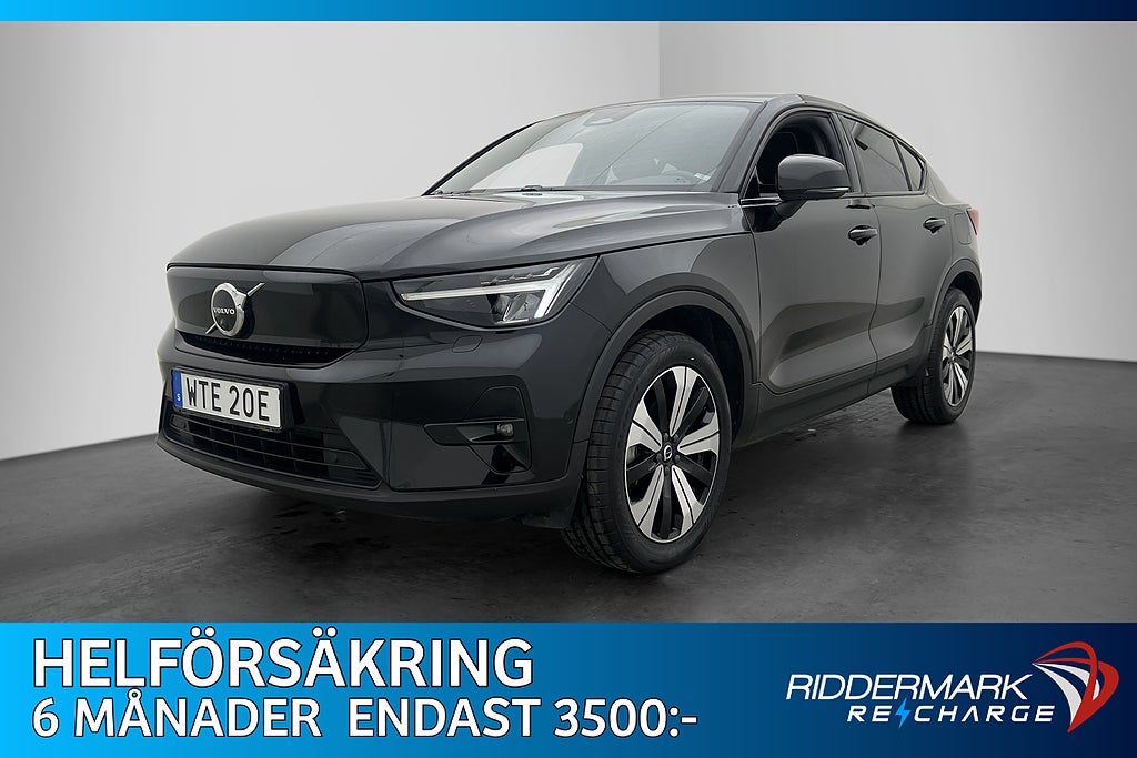 Volvo C40 Recharge Single Motor Ultimate Pano Drag H/K MOMS