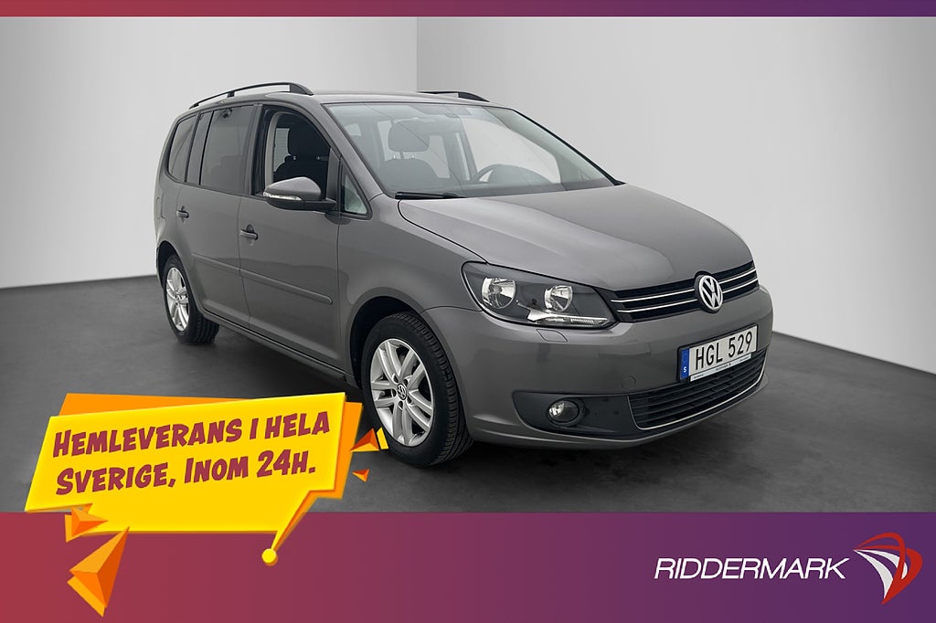 Volkswagen Touran 1.4 TSI 7-Sits B-Kamera Drag 140hk