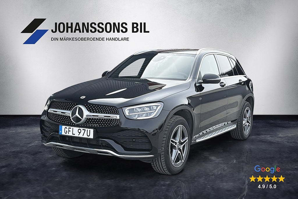 Mercedes-Benz GLC 300 e 4MATIC AMG Line Drag Kamera HuD Navi SoV-däck
