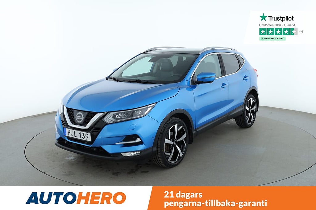 Nissan Qashqai 1.2 Tekna XTRONIC / 360-kam, Pano, Autopark