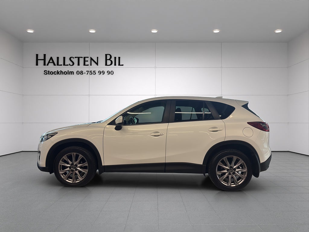 Mazda CX-5 2.2 SKYACTIV-D AWD Aut Skinn Drag Navigation Svensksåld