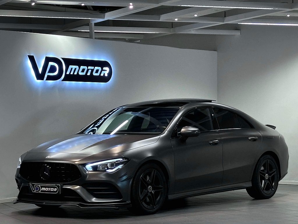 Mercedes-Benz CLA 200 Aut AMG Pano WS Burmester B-Kam