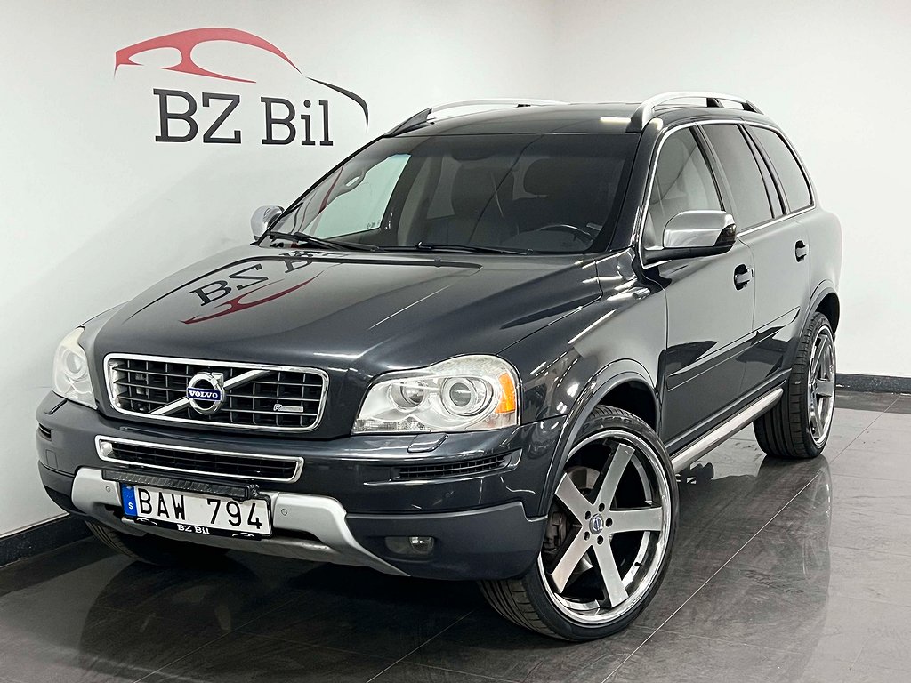 Volvo XC90 D5 AWD R-Design/ Drag/ Värmare/ 7-Sits