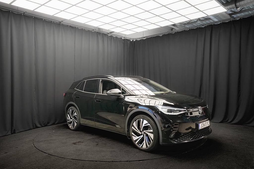 Volkswagen ID.4 GTX DRAG 360° KAMERA 21'' NARVIK EL-BAKLUCKA 1-ÄGARE MOMS