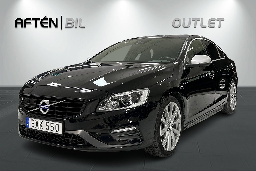 Volvo S60 T6 AWD R-design VoC/Harman Kardon/Pano RÄNTEKAMPANJ