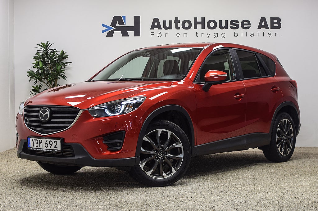 Mazda CX-5 2.2 SKYACTIV-D AWD 175HK Optimum Bose Drag Skinn