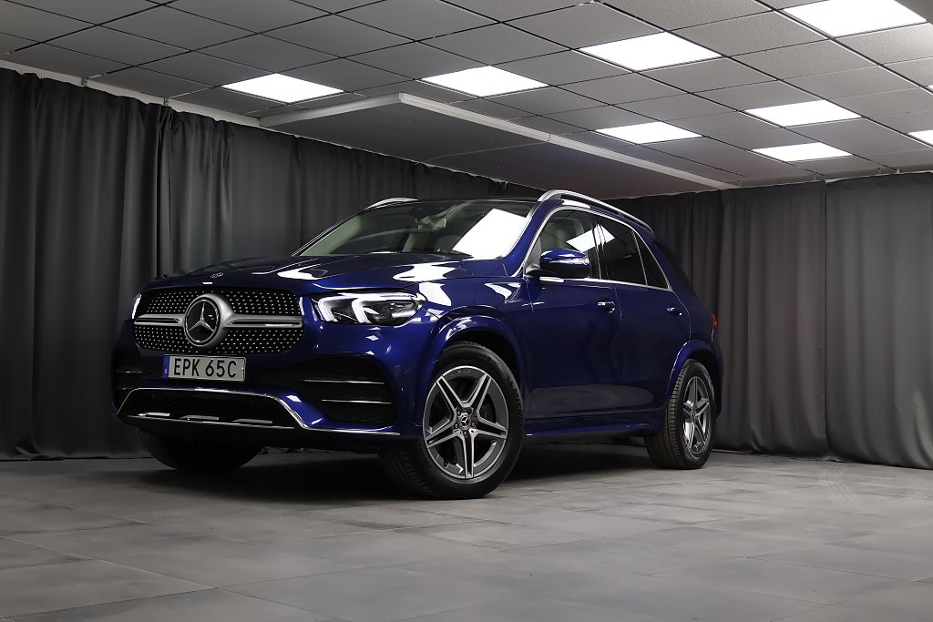 Mercedes-Benz GLE 450 4MATIC AMG Premium Plus Väramre Burmester Drag 