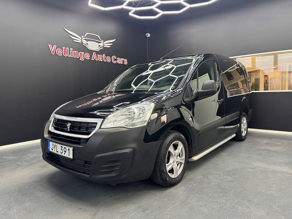 Peugeot Partner Van Utökad Last 1.6 BlueHDi EGS *MOMS*