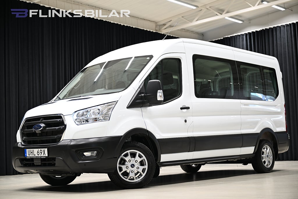 Ford Transit 310 Kombi 2.0 130HK 9-Sits 1300Mil EnÄgare Moms