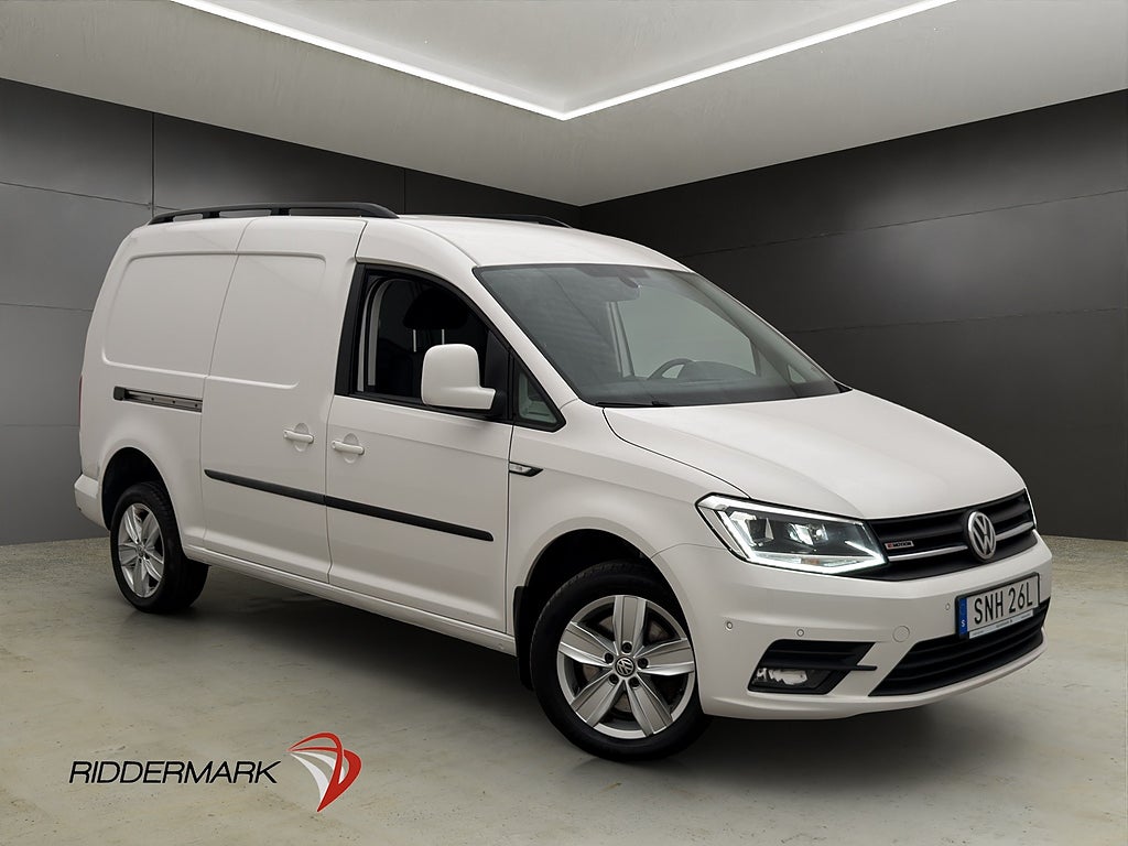 Volkswagen Caddy Maxi 4M Värmare LED Dragkrok CARPLAY Moms