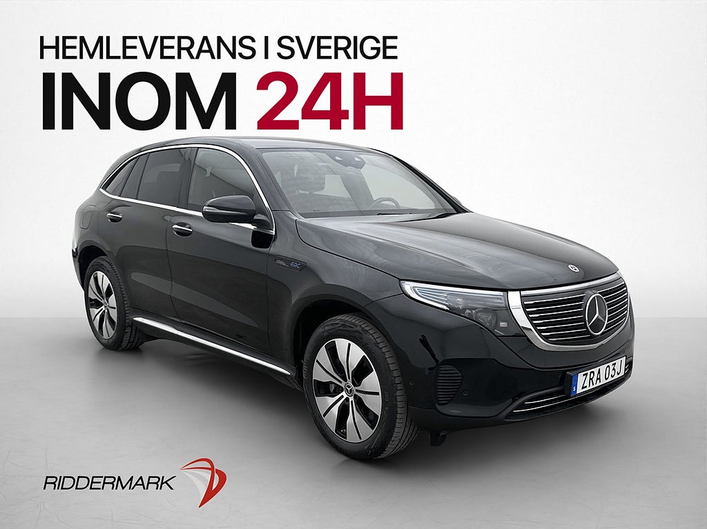 Mercedes-Benz EQC 400 4M Widescreen Värmare Kamera Navi MOMS