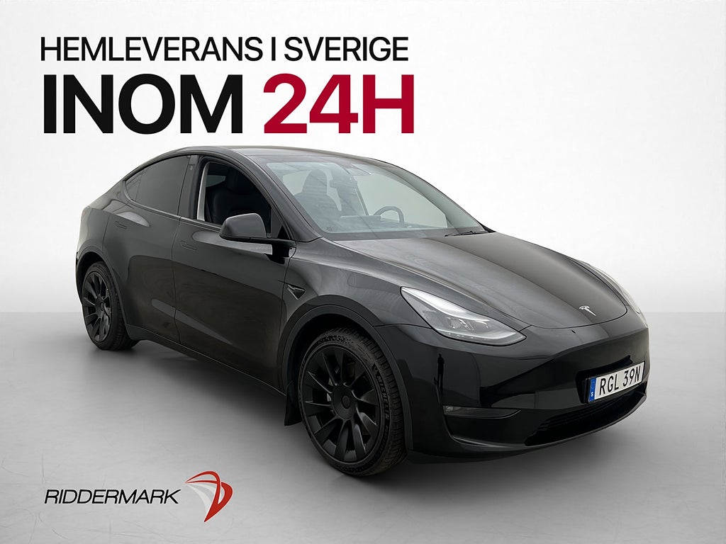 Tesla Model Y Long Range AWD 514hk Autopilot Sv-Såld MOMS