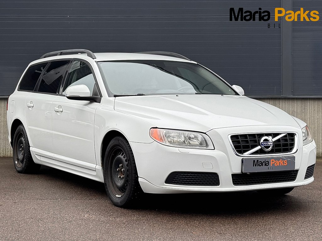 Volvo V70 D2 Geartronic Kinetic Skinn Fullservad Välvårdad