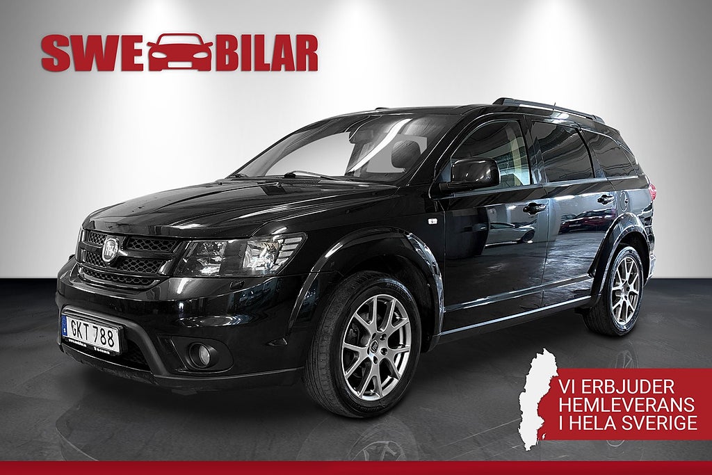 Fiat Freemont 2.0 Multijet AWD BLACK CODE 7-Sits B-Kam NAVI 