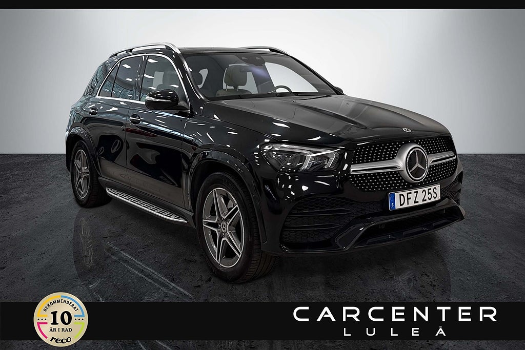 Mercedes-Benz GLE 350 de 4MATIC 9G-T AMG Line Pano/HuD/Ambient/El-Stolar