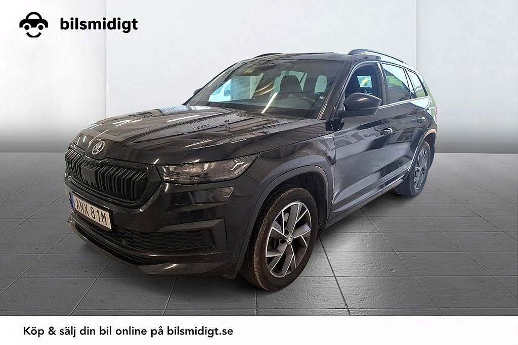 Skoda Kodiaq 2.0 TDI 4x4 Sportline Drag Värmare CANTON Stolminne MOMS 200hk