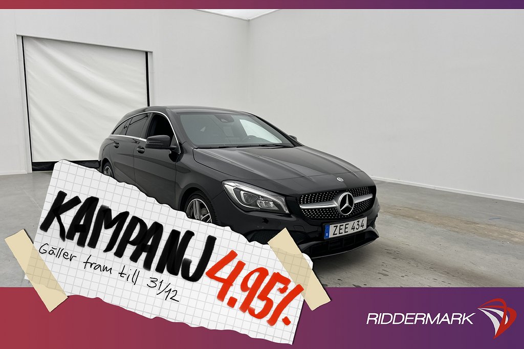 Mercedes-Benz CLA 220 4M SB AMG Värmare B-Kame 4,95% Ränta