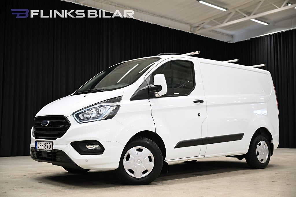 Ford transit Custom 130HK Drag|Värmare|Backkamera|EnÄgare|Leasbar