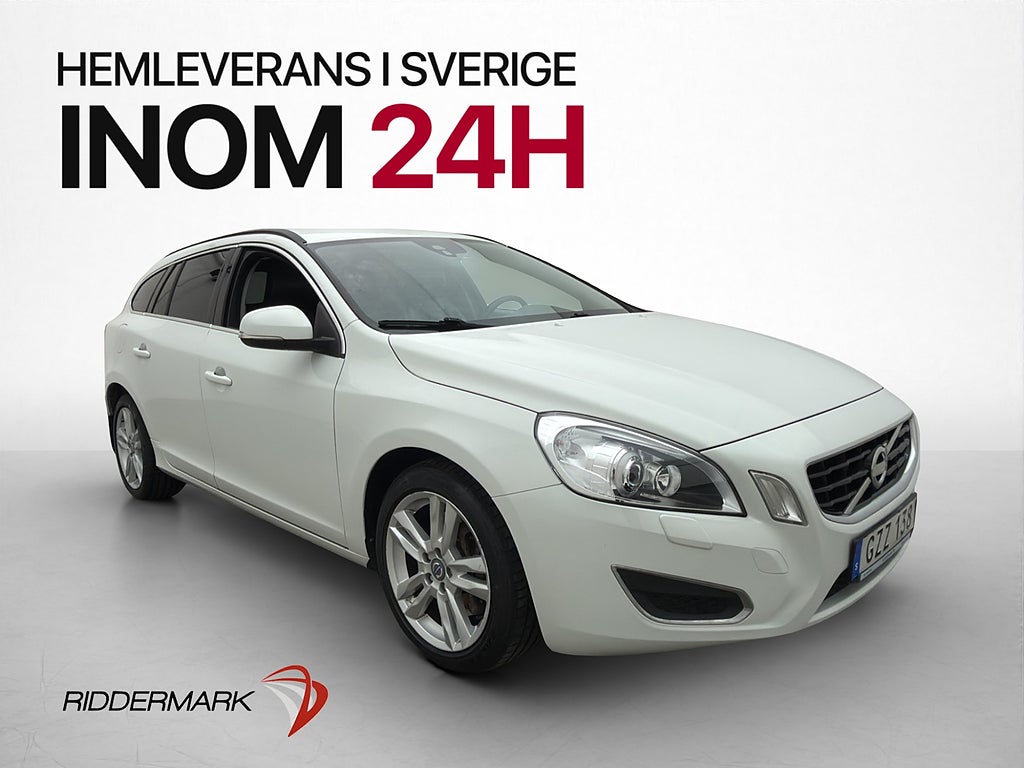 Volvo V60 D4 AWD Momentum Värmare Skinn Kamrem-Bytt Dragkrok