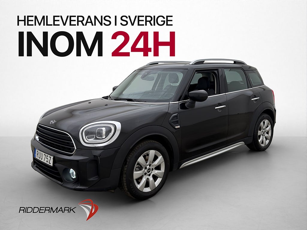 MINI Countryman Cooper 136hk Kamera Navi Halvskinn CarPlay