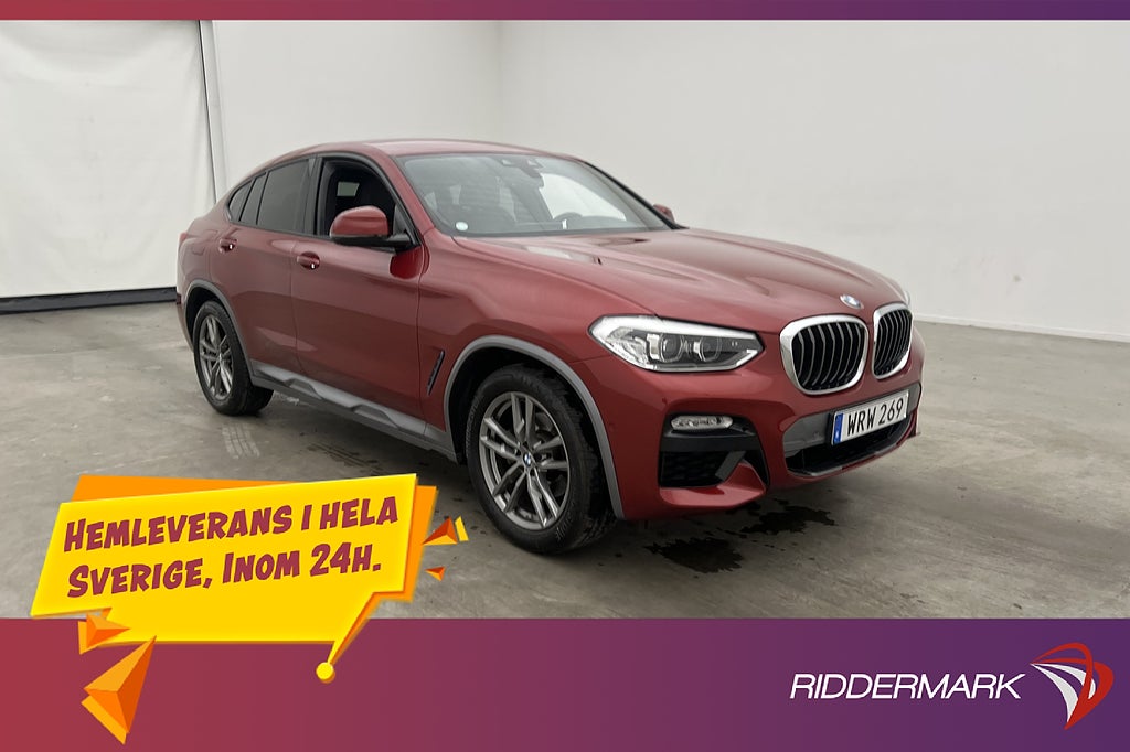 BMW X4 XDrive20i 184hk M Sport X Värmare Kamera Hifi Navi