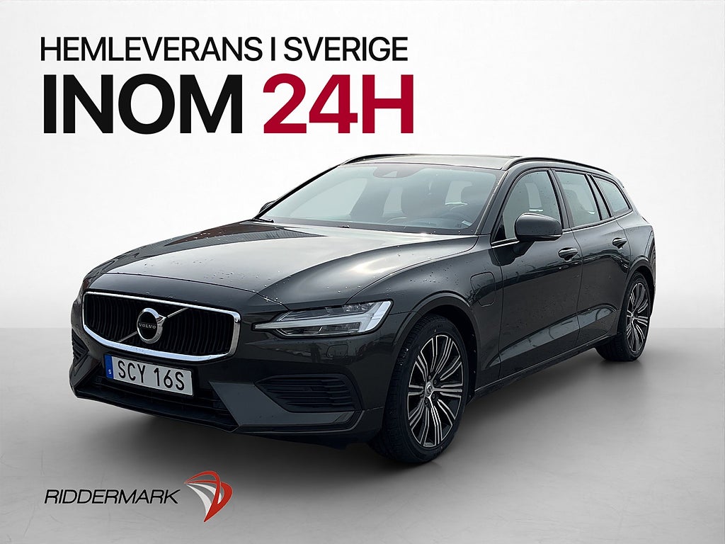 Volvo V60 Recharge T6 AWD Momentum Skinn Värmare Drag VOC