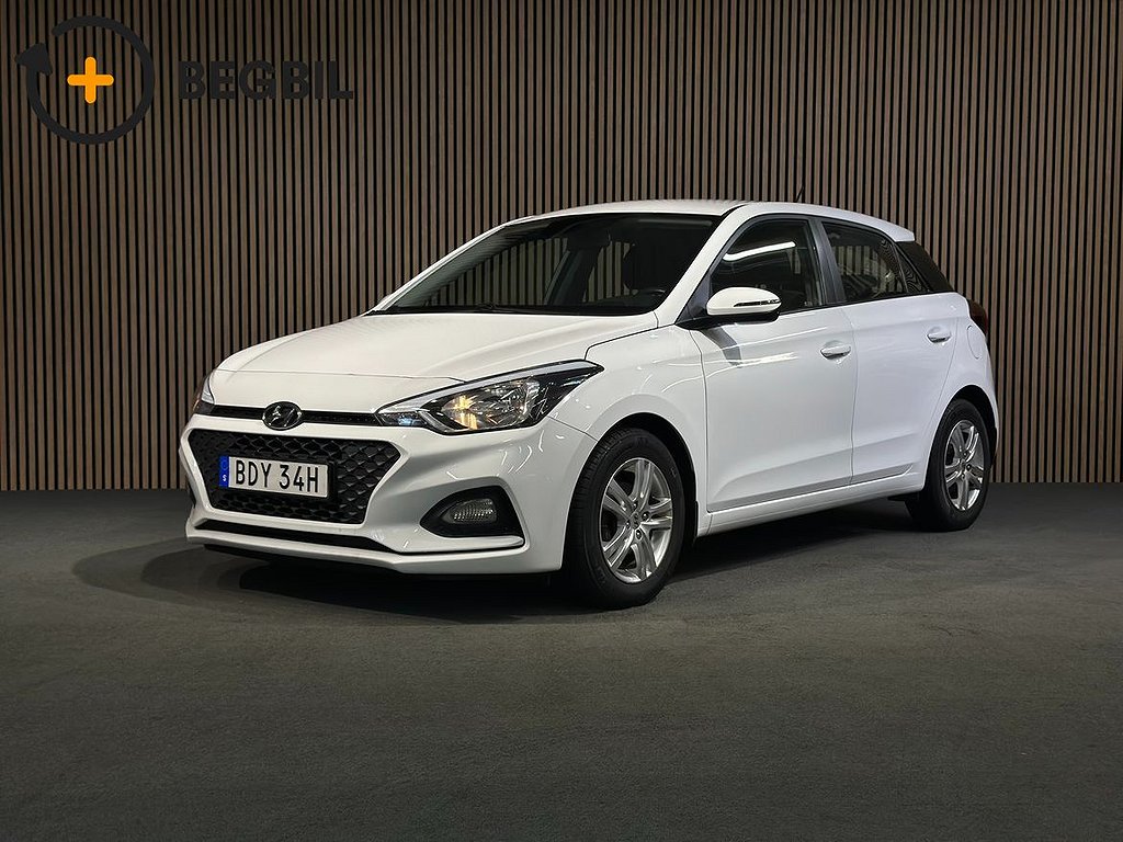 Hyundai i20 1.2 85HK 5dr I 4700 mil I Årskatt 514kr/år I 0,5L/M I Nybes