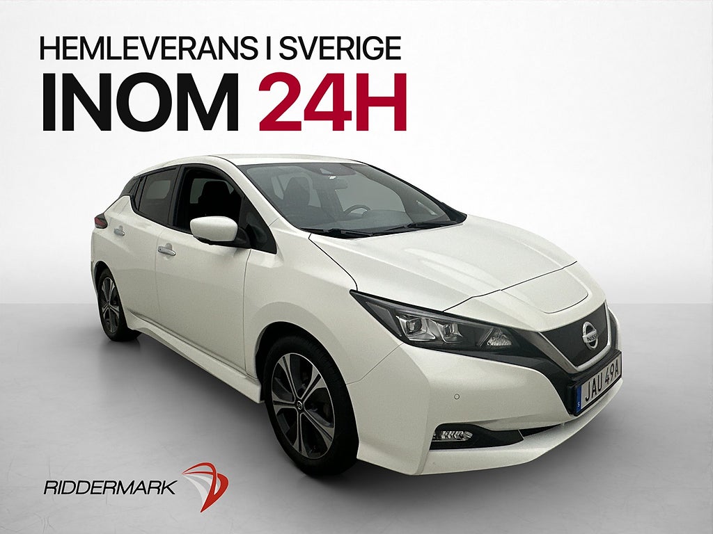 Nissan Leaf Acenta 40 Kwh 360° Rattvärme Adaptiv-Farth MOMS