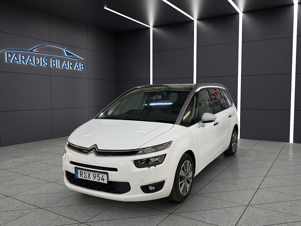 Citroën Grand C4 Picasso 1.6 BlueHDi EAT ny kamrem, Vdäck ingår 