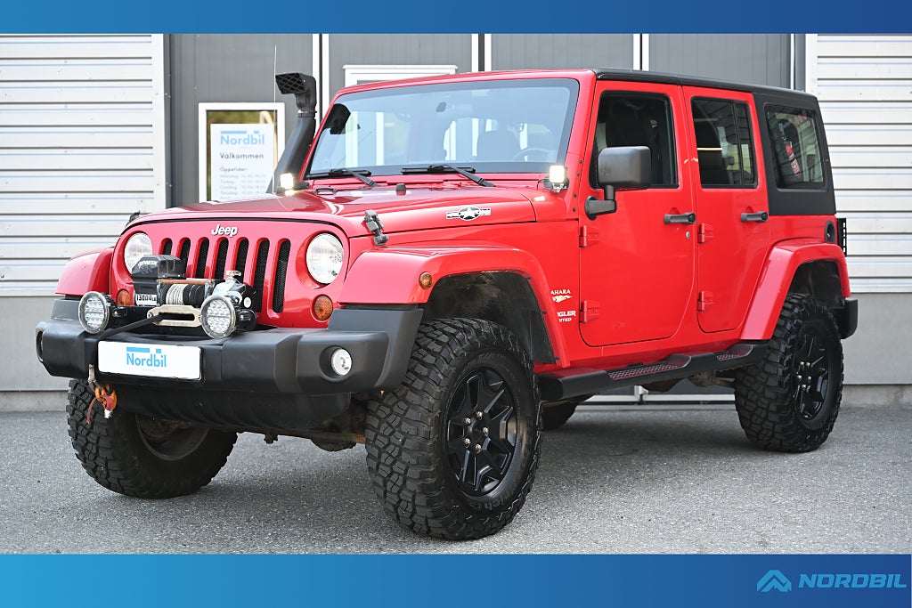 Jeep Wrangler Unlimited 2.8 4WD Sahara Vinsch Snorkel Kamera